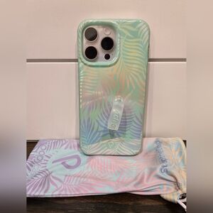 Loopy Case Iridescent Limited Edition Leaf Design - iPhone 15 Pro Max